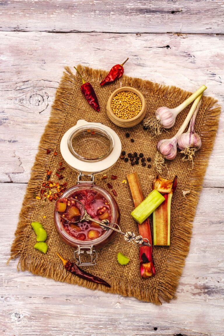 Rhubarb Chutney Recipe
