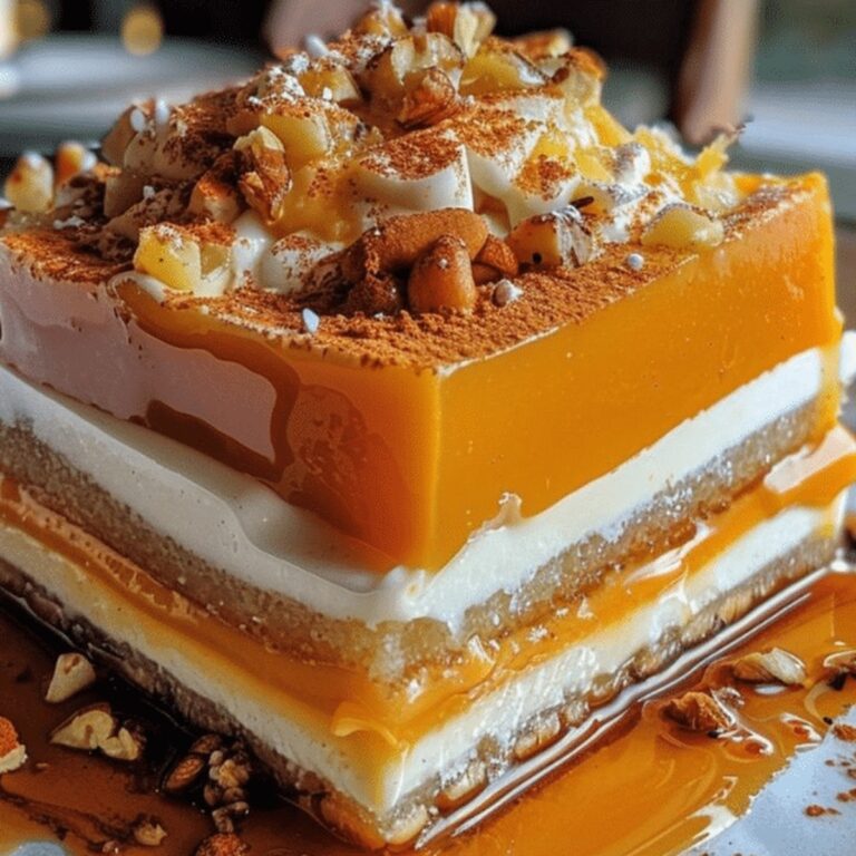 Layered Pumpkin Dessert Recipe