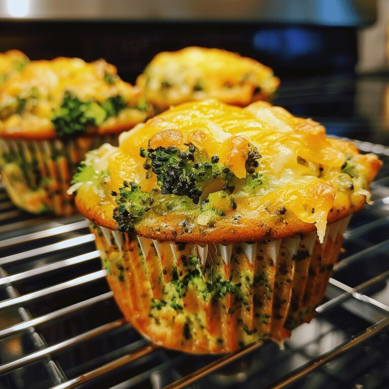 Delicious Broccoli Cheddar Muffins Recipe