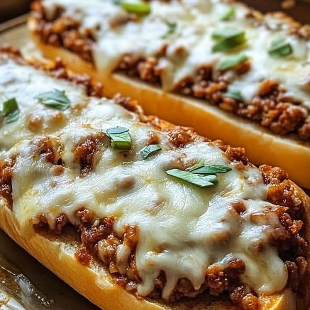 Garlic Toast Sloppy Joe Melts Recipe