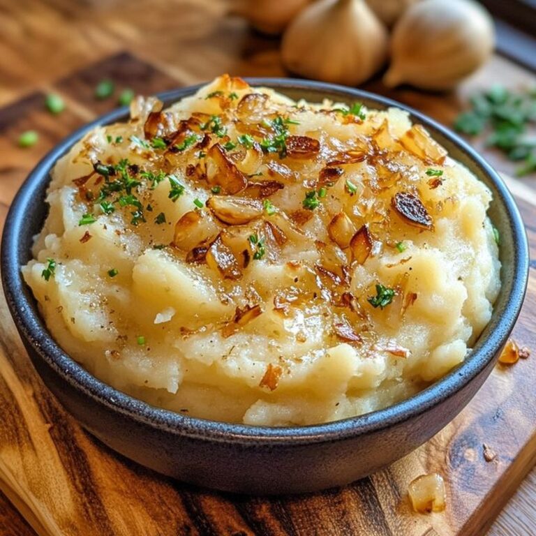 Red Garlic Mashed Potatoes Recipe