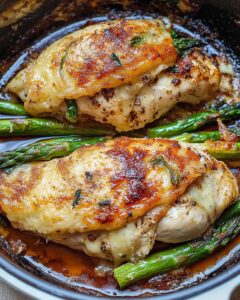 Asparagus Stuffed Chicken Breast Recipe