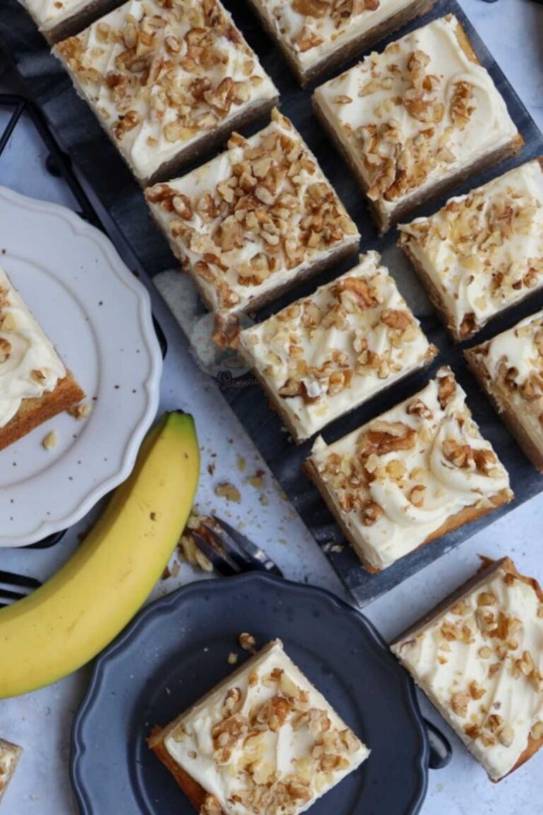Banana Tray Bake Recipe
