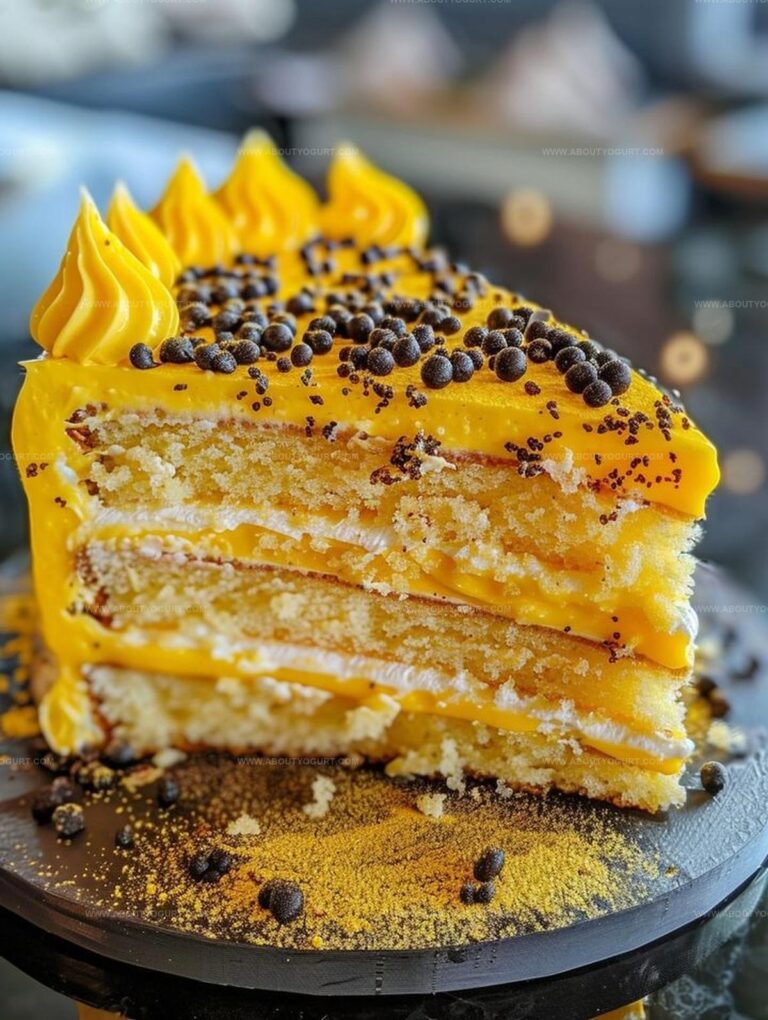 Yellow Velvet Cake Recipe