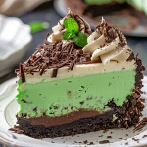 Chocolate Grasshopper Cheesecake Recipe