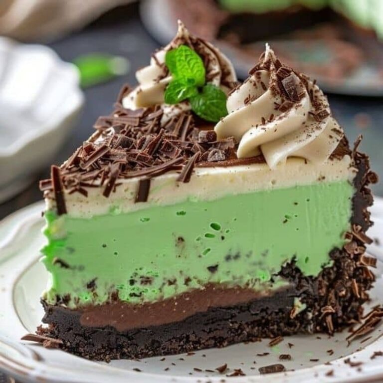 Chocolate Grasshopper Cheesecake Recipe