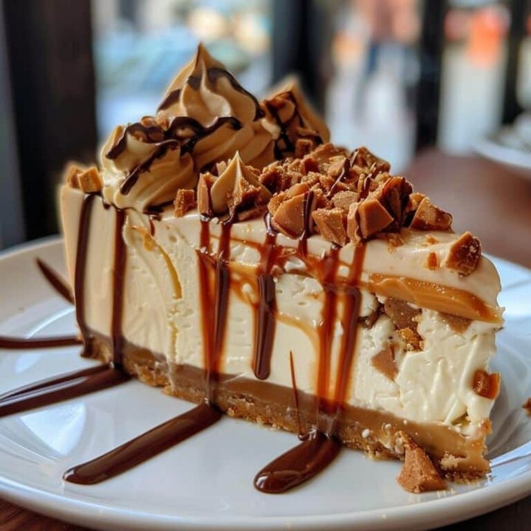 White Chocolate Peanut Butter Cheesecake Recipe