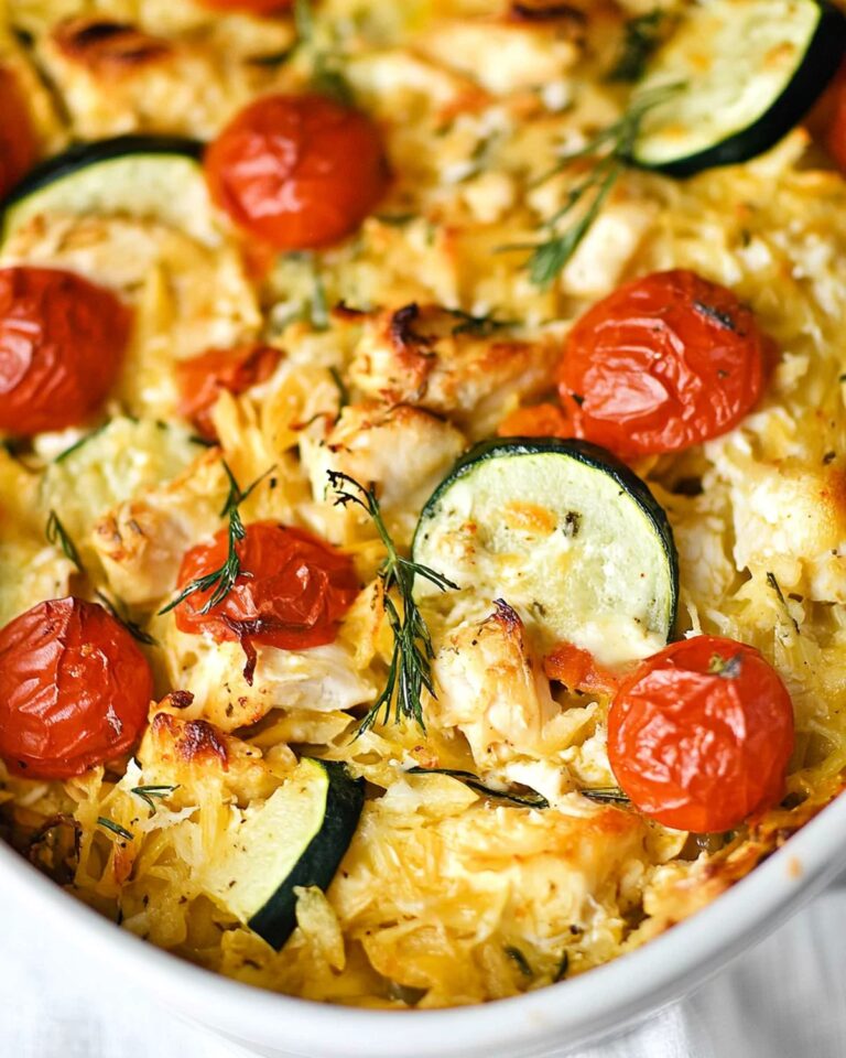 Chicken Tzatziki Casserole Recipe