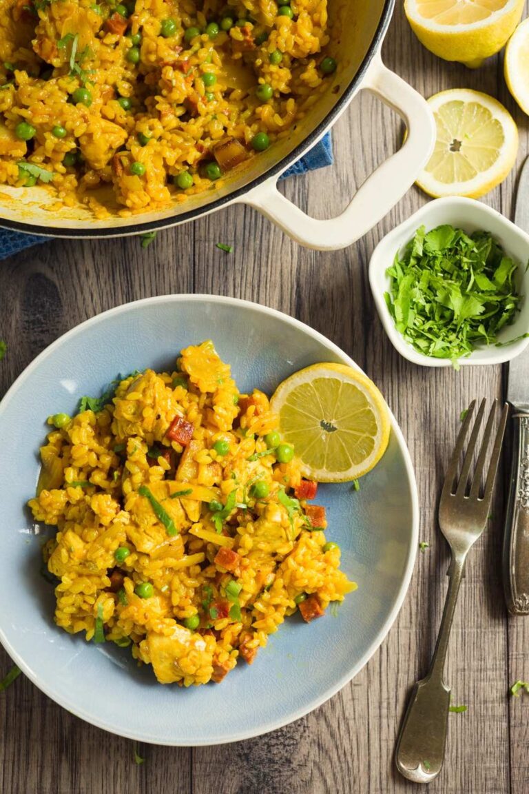 Chicken And Chorizo Paella Recipe