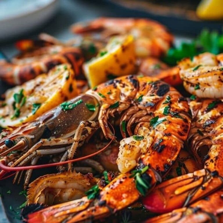 Grilled Lobster and Shrimp Recipe