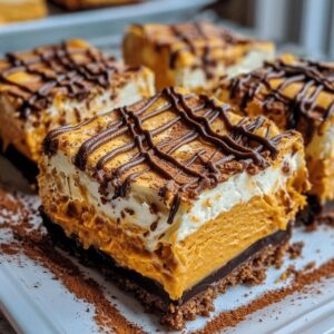 Pumpkin Cheesecake Bars Recipe