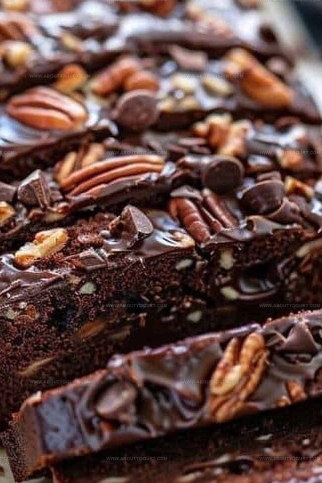 Luscious Chocolate Pecan Loaf You’ll Love