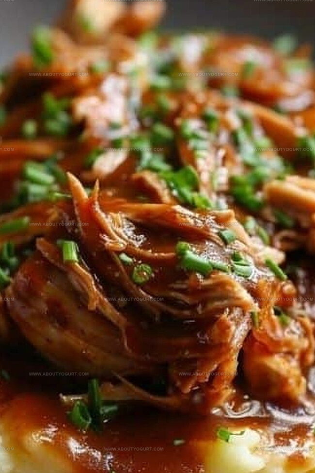 What Makes Shredded Chicken Gravy on Mashed Potatoes So Comforting