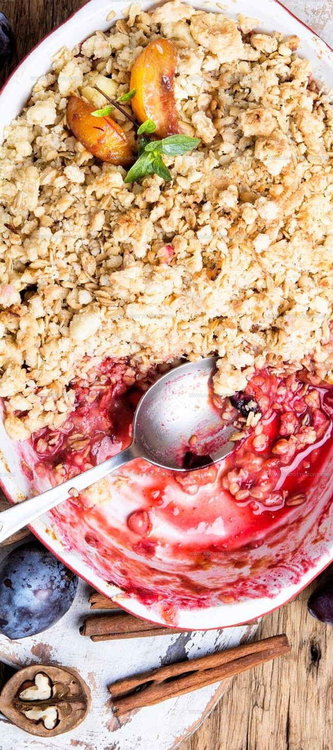 Baking Tips For Mary Berry Plum Crumble