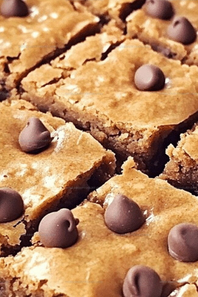Reasons to Savor Peanut Butter Chocolate Chip Blondies