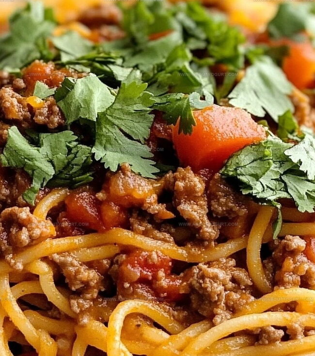 CrockPot Taco Spaghetti Essentials