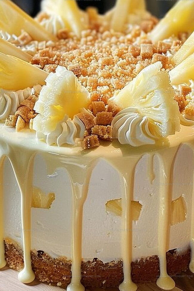 White Chocolate Pineapple Cake You Can’t Resist