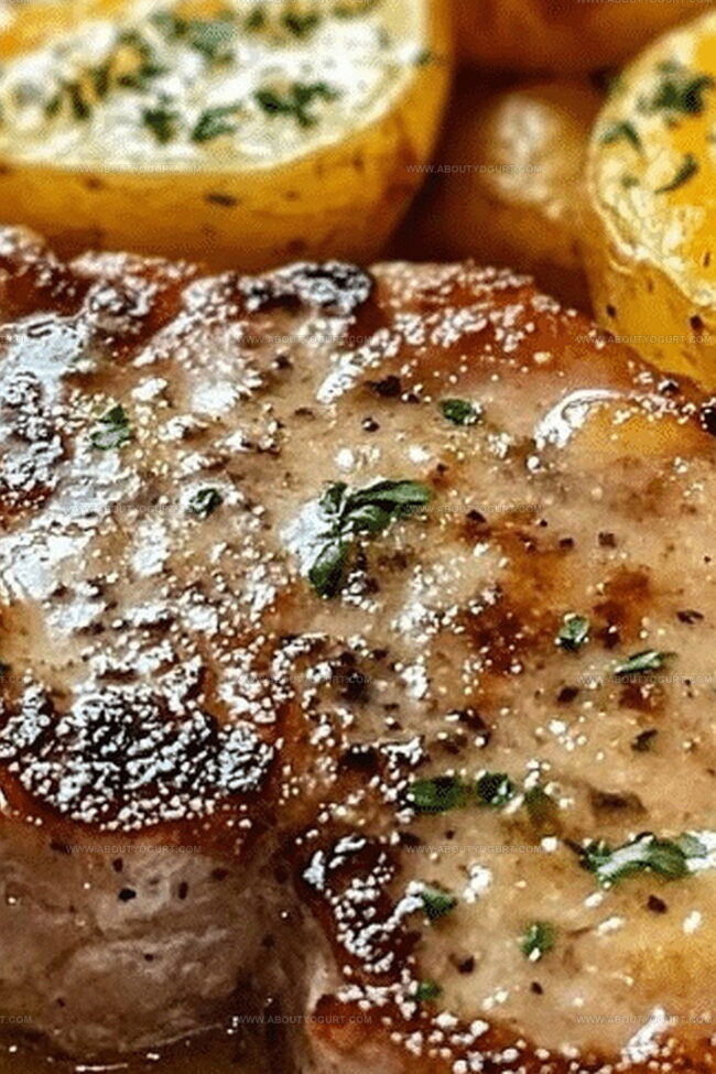 Why Garlic Parmesan Pork Chops with Cheesy Scalloped Potatoes Are Perfect