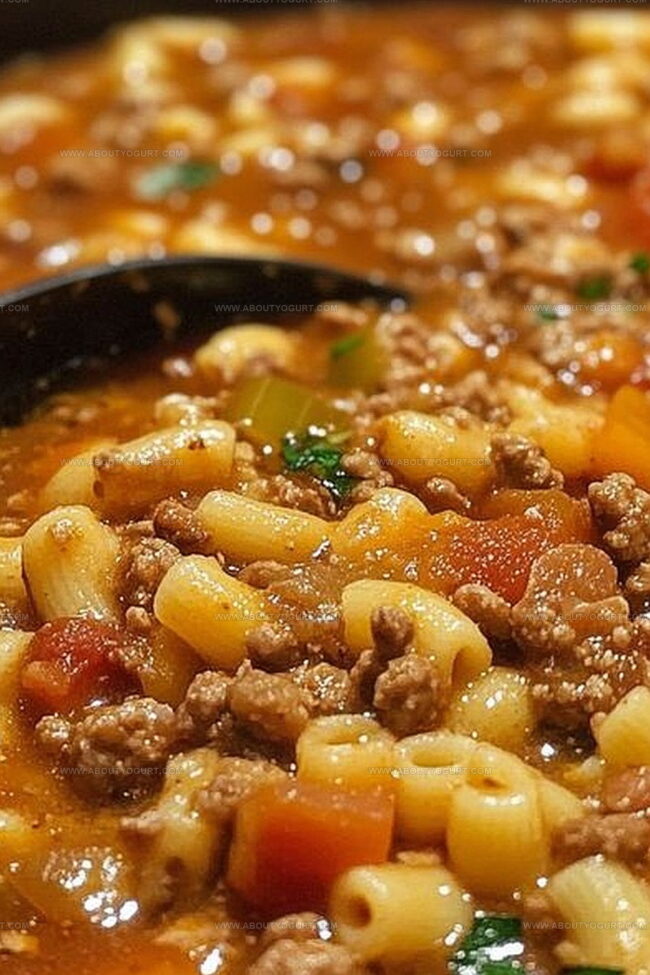 Slow Cooker Pasta e Fagioli Soup: A Bowl of Comfort and Flavor