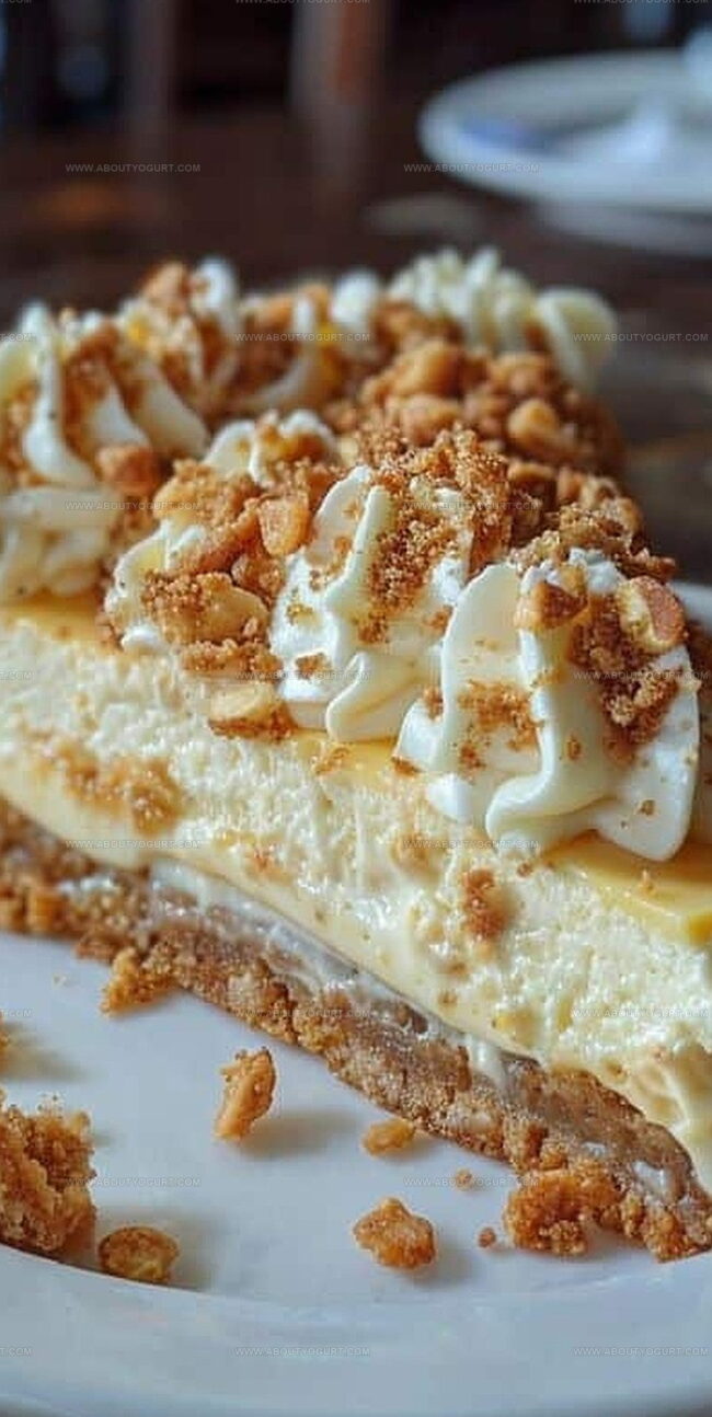 Why Banana Pudding Crunch Cheesecake Is So Delicious