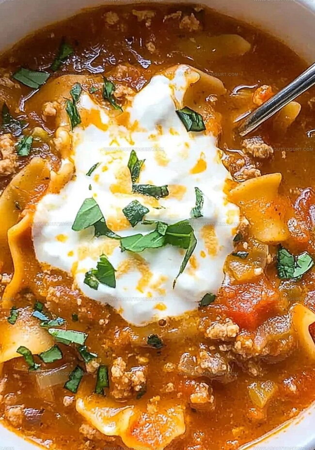 Steps To Make Lasagna Soup From Scratch
