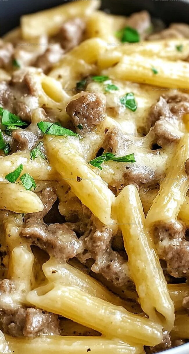 Why Try Philly Cheesesteak Pasta