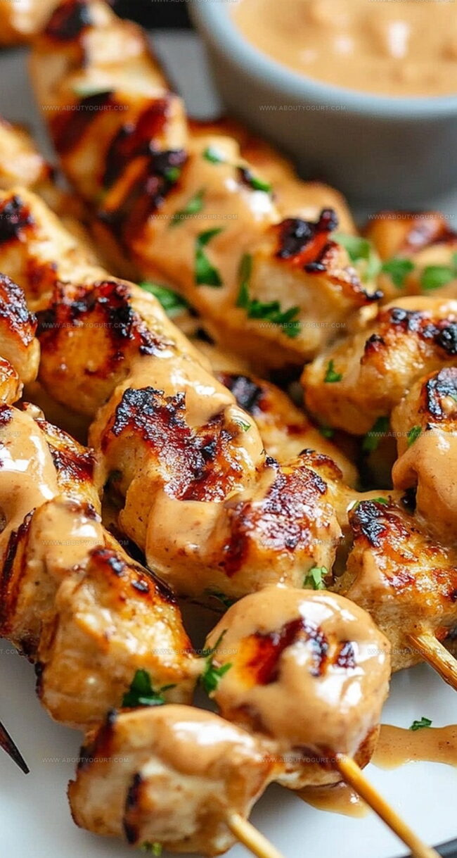 Why Chicken Satay With Peanut Sauce Is So Tasty