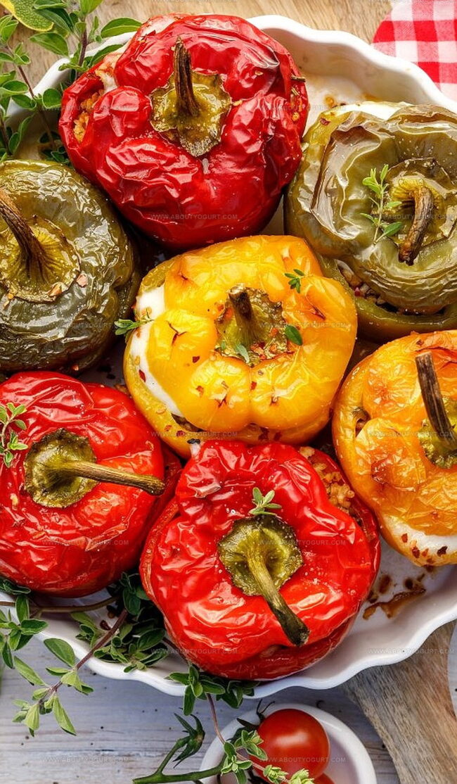 Tweaks and Spins on Rick Stein Stuffed Peppers