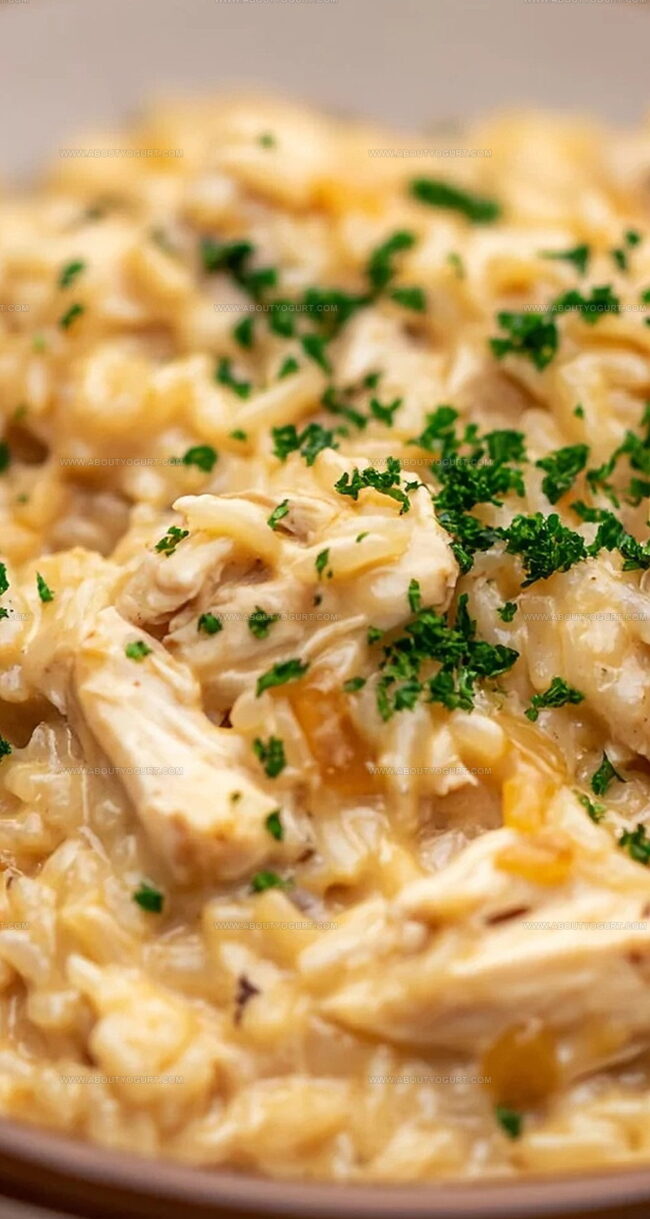 Why Creamy Chicken And Rice Casserole Is Comforting