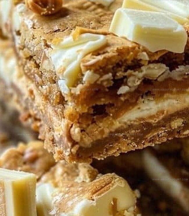 Tips for Fudgy White Chocolate Biscoff Blondies