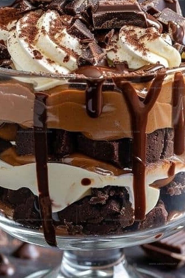Why Salted Dark Chocolate Brownies Trifle Is a Dream Dessert