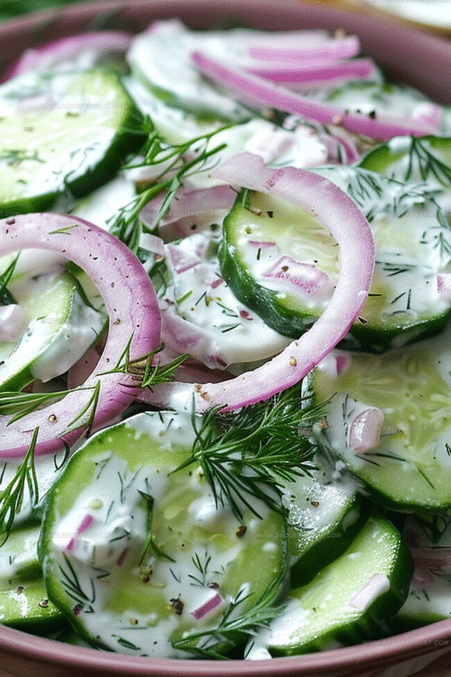 Why Creamy Cucumber Salad Is a Refreshing Side