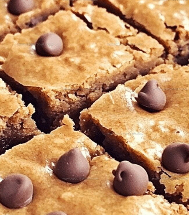Helpful Advice for Peanut Butter Chocolate Chip Blondies