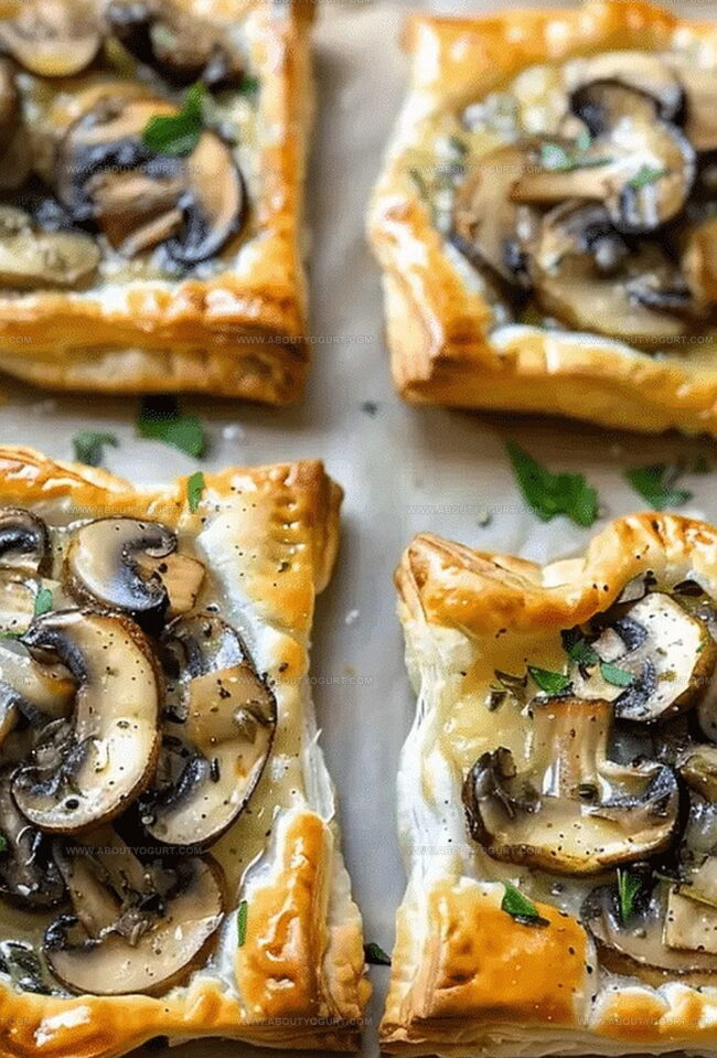 What Makes Mushroom, Shallot, and Herbed Goat Cheese Tarts So Delicious
