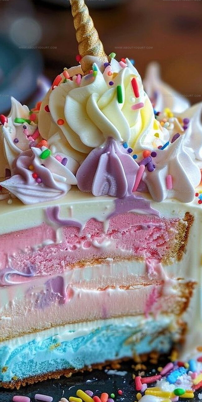 Unicorn Ice Cream Cake Wonder
