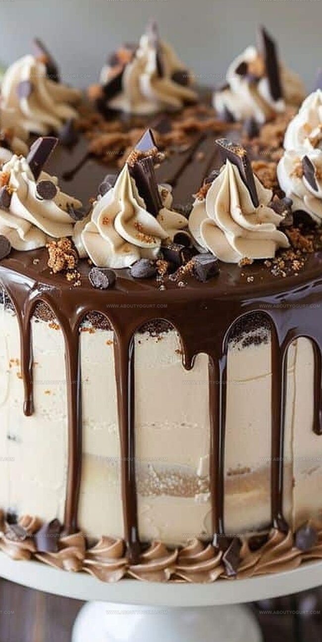 Why Chocolate Peanut Butter Cheesecake Cake Is So Tempting