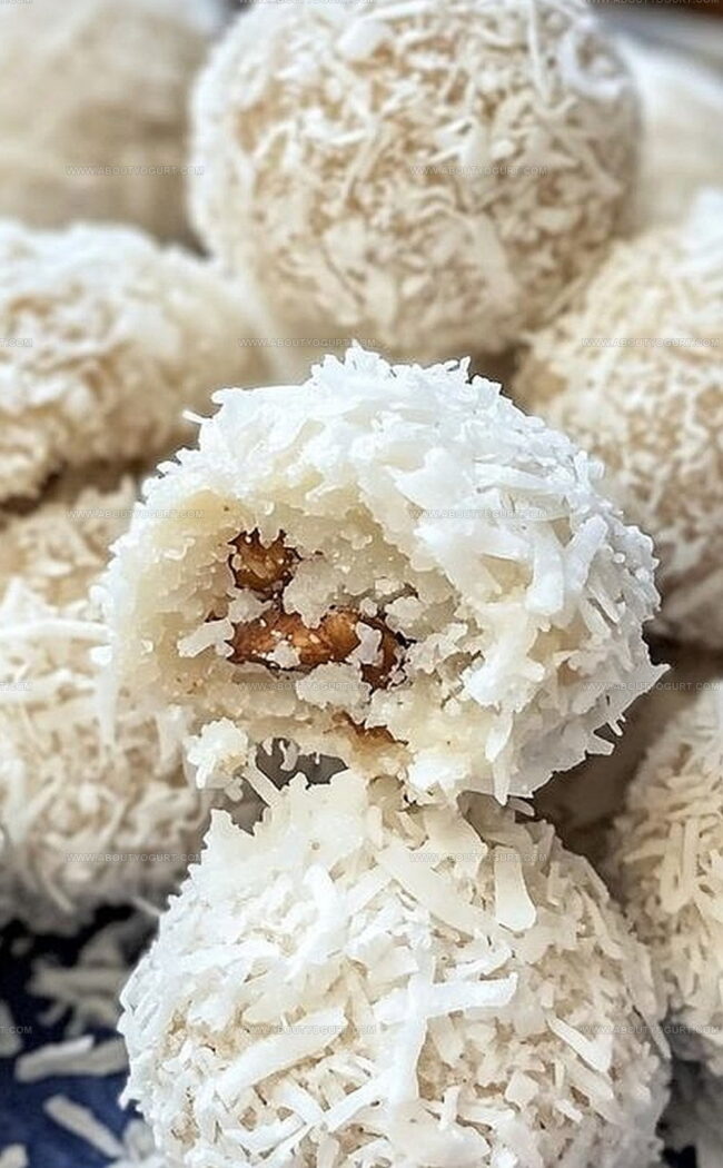 Pro Tips for No-Bake Coconut Pecan Snowball Cookies