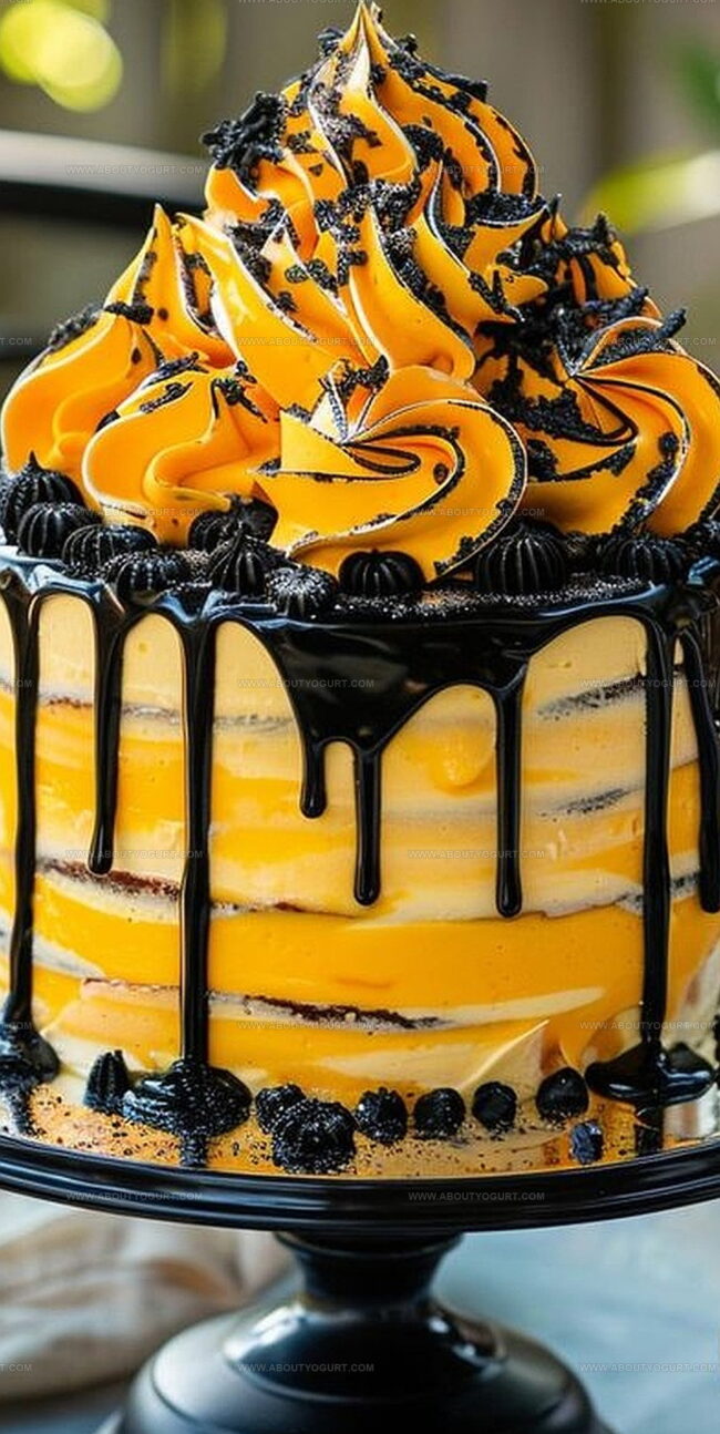 The Irresistible Charm Of Luscious Lemon Mango Swirl Cheesecake