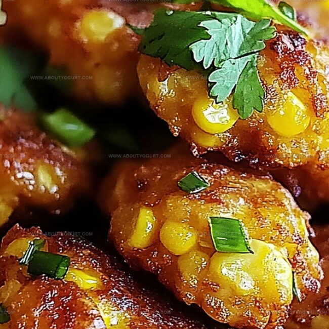 Mexican Street Corn Fritters - Crispy, Cheesy, and Oh So Good