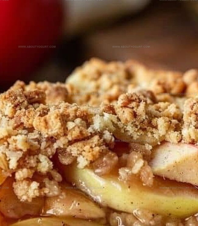 Helpful Advice for Humble Apple Pie Crumble