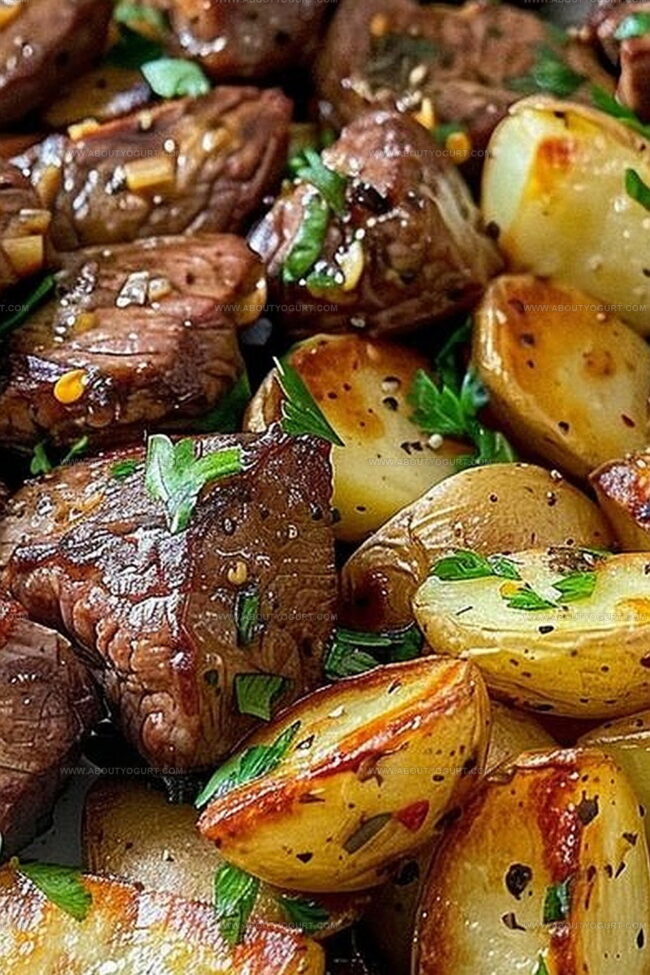 Why Air Fryer Garlic Butter Steak Bites And Potatoes Make Dinner Easy