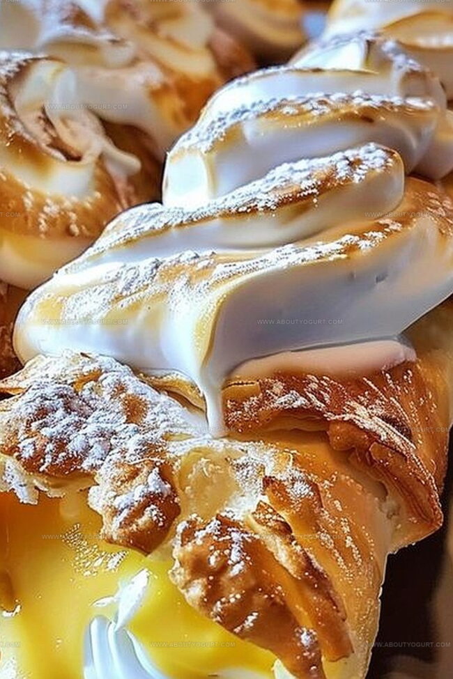 Why Lemon Meringue Pie Cannolis Are a Delightful Treat
