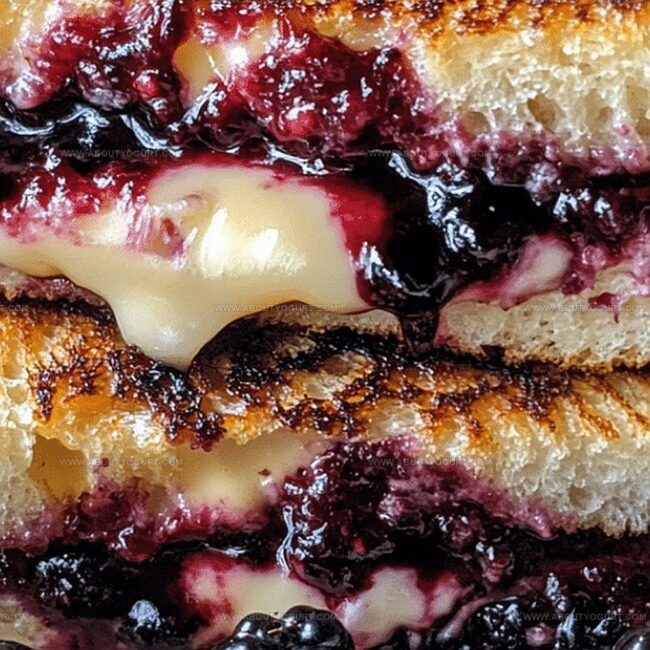 Why Balsamic Blackberry Bliss Grilled Cheese Is A Sweet And Savory Treat