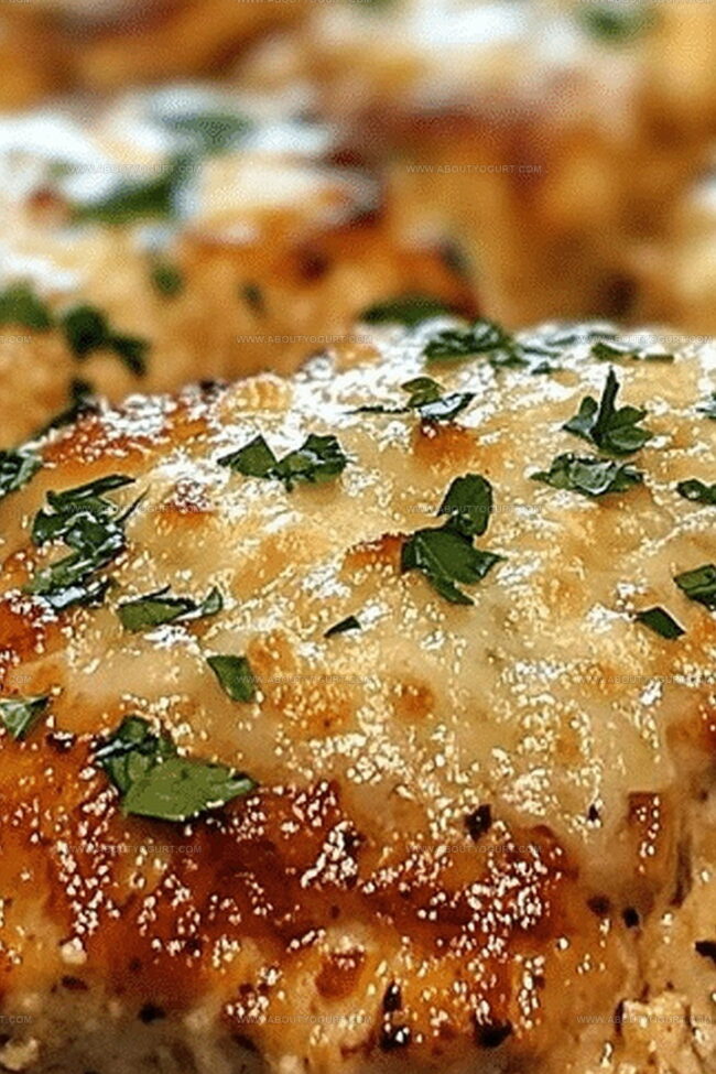 Why Garlic Parmesan Chicken Meatloaves Are So Savory