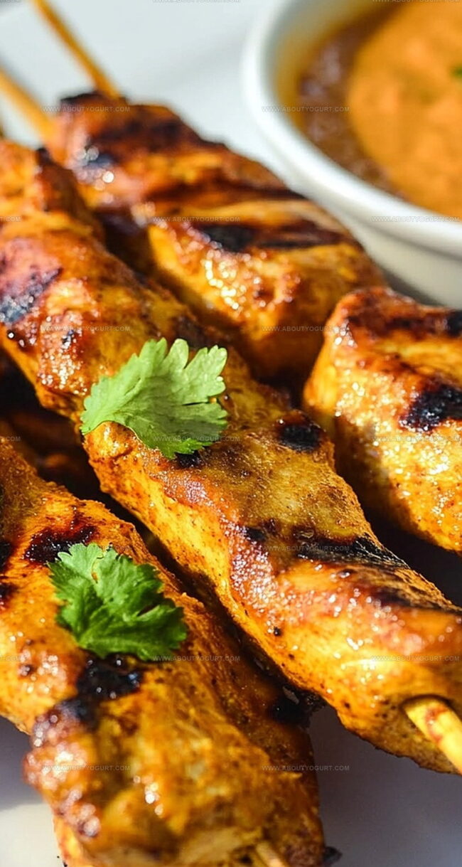 Why Thai Chicken Satay With Spicy Peanut Dipping Sauce Is A Favorite