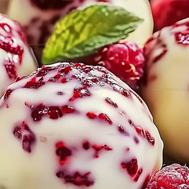 Why White Chocolate Raspberry Cheesecake Balls Are a Treat