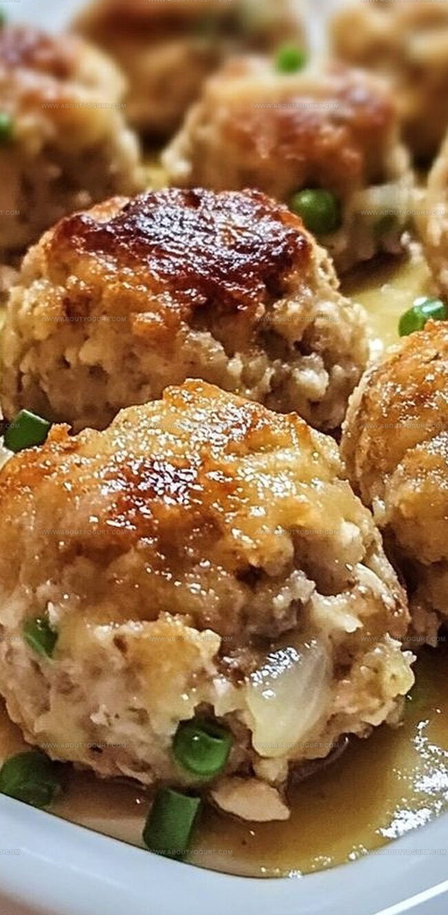 Helpful Hints for Leftover Turkey Stuffing Balls