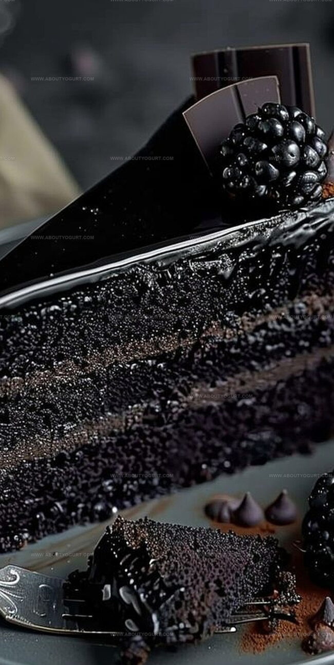 Black Velvet Cake Elegance