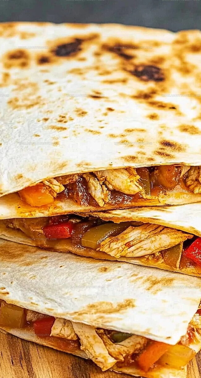Why Chicken Fajita Quesadillas Are So Tasty