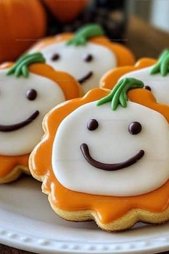 Why Pumpkin Sugar Cookies With Icing Are A Sweet Treat